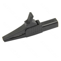 Зажим крокодил 32А черный\AMASS